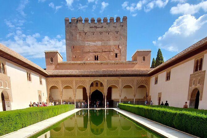 Alhambra and Nasrid Palaces Guided Tour with Tickets - First Stop: Alcazaba Views and Imagined Ruins