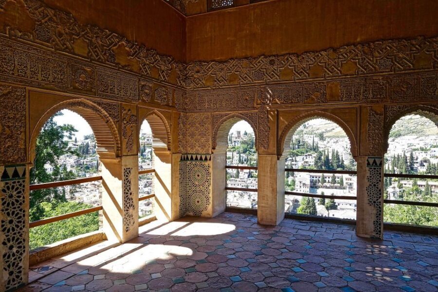Alhambra's Gardens: Generalife, Partal, Alcazaba, & Carlos V - Palace of Charles V: Renaissance contrast you can actually feel