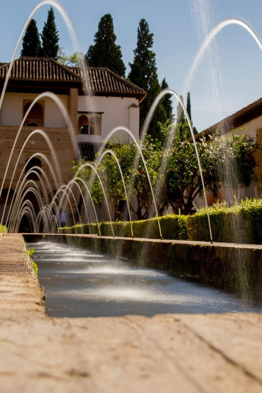 From Málaga: Sunset Alhambra Tour with Tickets - Guided Generalife: Gardens Built for Views