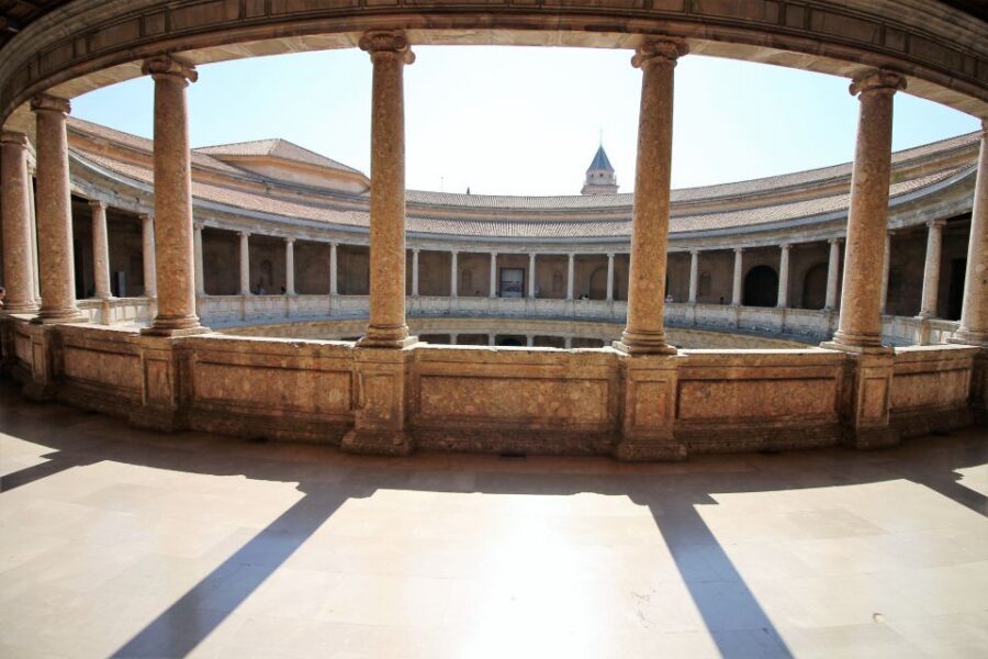 Granada: Alhambra and Charles V Palace Tour - The Wine Door and the San Francisco Convent Gardens