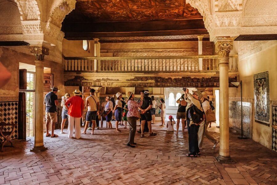 Granada: Alhambra and Nasrid Palaces Entry Ticket - Nasrid Palaces: Royal Residence, Fine Detail, and Controlled Crowds