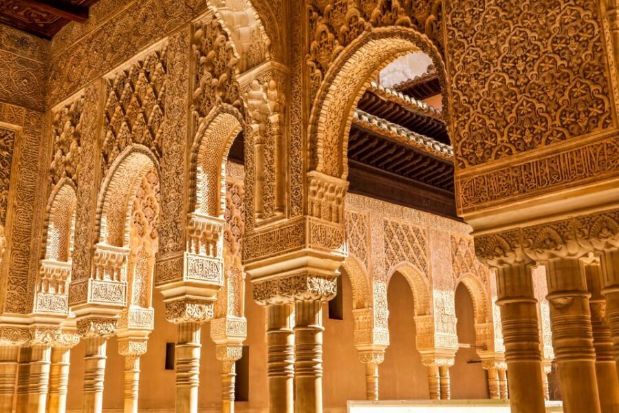 Granada: Alhambra & Nasrid Palaces Tour with Tickets - Stop 5: Nasrid Palaces in Full, with Patios, Tiles, and Legends