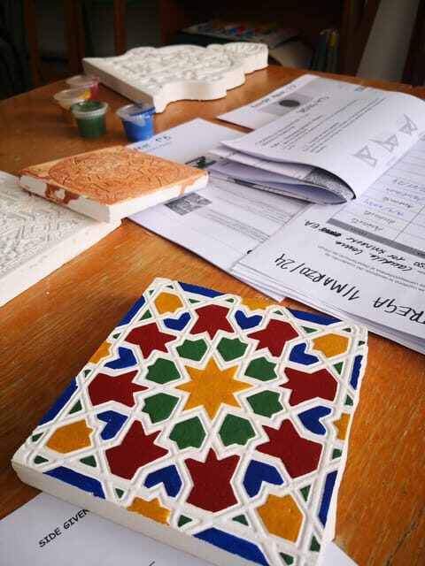 Granada: "Alhambra´s Craft Workshop" - What You Learn: Techniques Behind Alhambra-Style Ornament