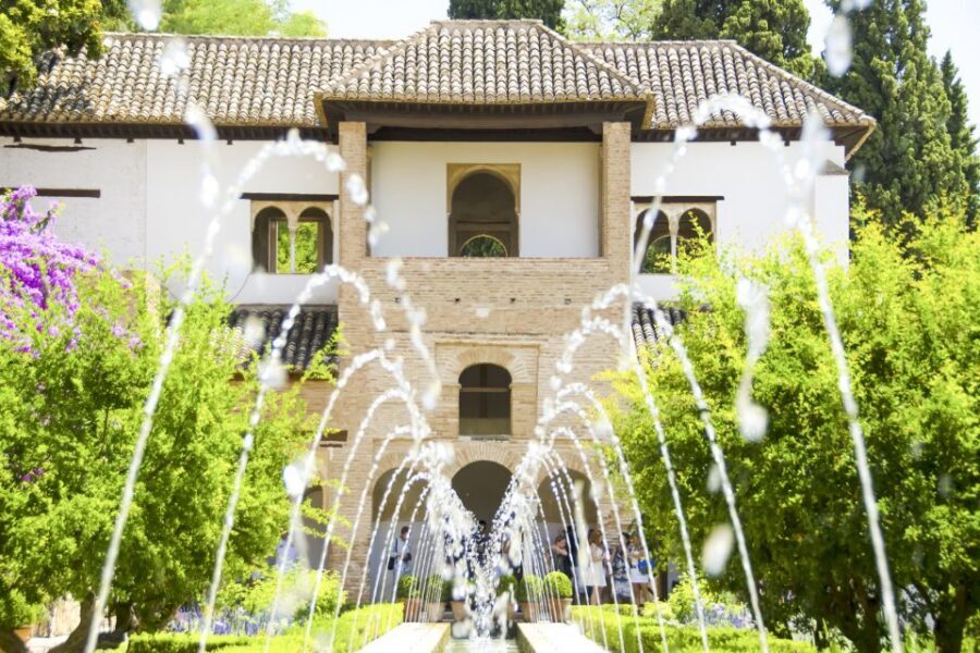 Private Alhambra Tour From Malaga & Surrounds - Nasrid Palaces: Mexuar, Comares, and the Lions Courtyard